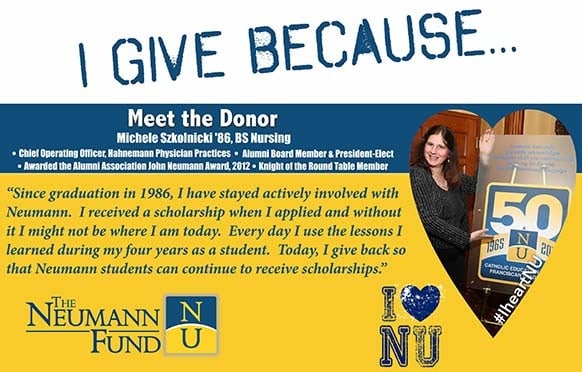 Giving to Neumann Meet The Neumann Fund Donors Neumann University